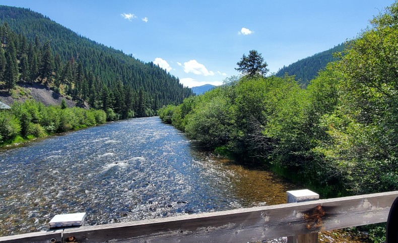 Western Montana Rock Creek Land USFS Bordering