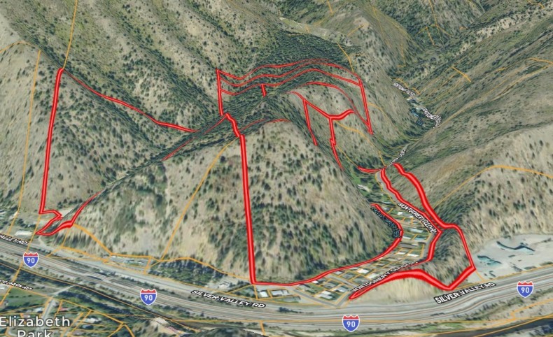 122.26 Acres in the Silver Valley